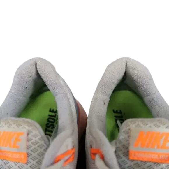 Nike Shoes Womens 7.5 Athletic Trainer Lunarglide 4 Running Sneaker Comfort Grey - Picture 10 of 13